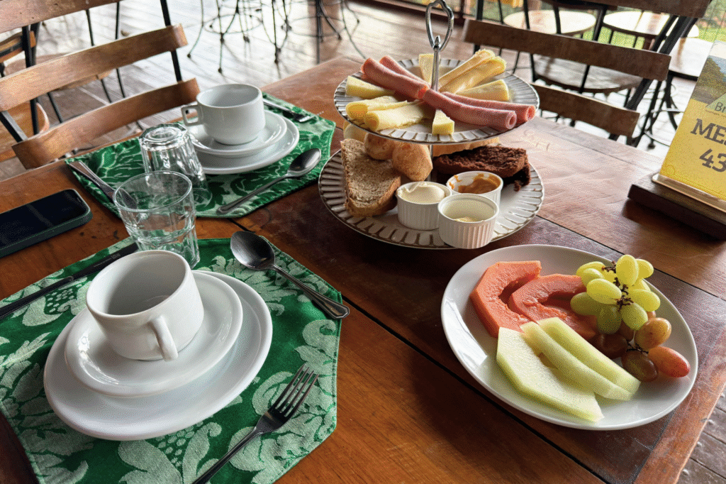 café da manhã