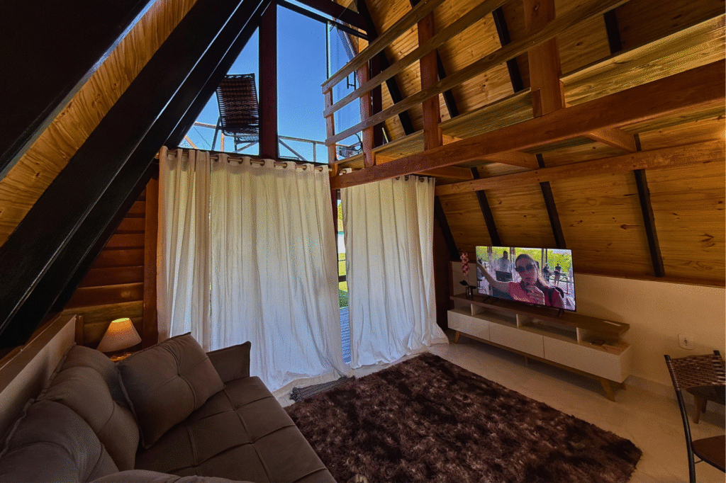 Cabana de madeira