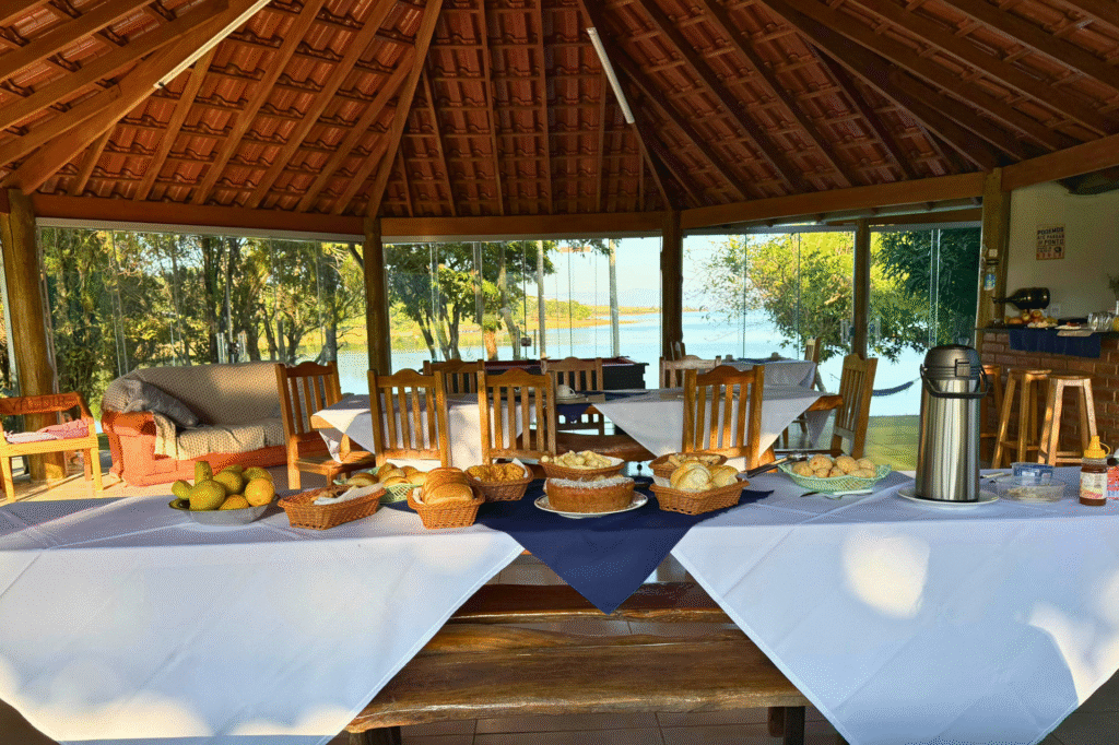 mesa de café da manhã